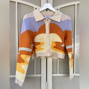 Mowéntí Multi Color Day Tripper Cardigan